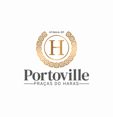 logotipo Portoville Praças do Haras